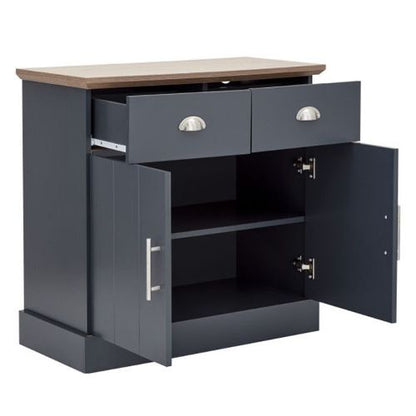 Kendal Compact Sideboard In Slate Blue