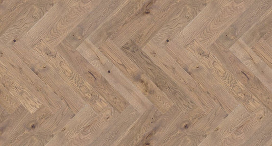 Timba Floor Engineered 14x110mm French Chateau Oak Herringbone 5G Real Wood Flooring 2065