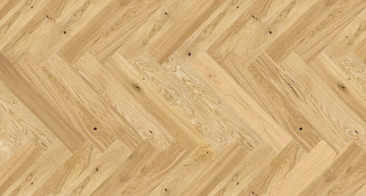 Timba Floor 14x110 Engineered Oak Herringbone 5G Real Wood Flooring Invisible Oiled