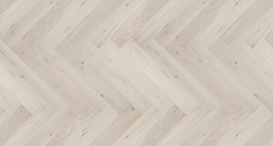 Timba Floor Engineered 14x110mm White Oak Herringbone 5G Real Wood Flooring 2064