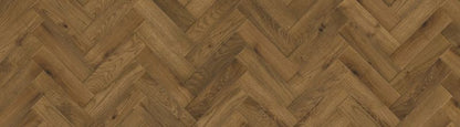 Timba Floor Engineered Herringbone Oak Flooring 14x100mm Brushed Fumed Oiled 4418