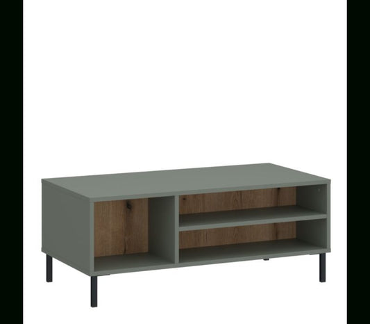 Darwin Coffee Table in Green/Oak