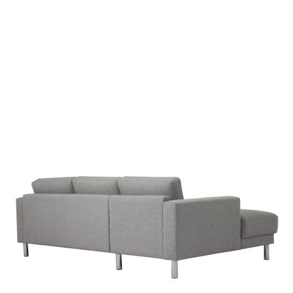 Cleveland Chaiselongue Sofa Left Hand in Nova Light Grey