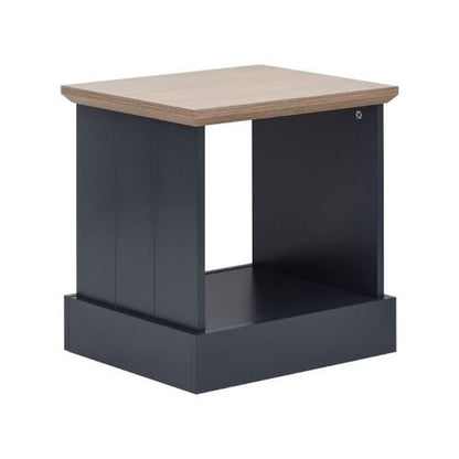 Kendal Lamp Table In Slate Blue