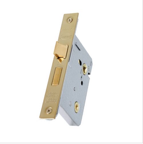 65mm Mortice Bathroom Lock Evershine Brass