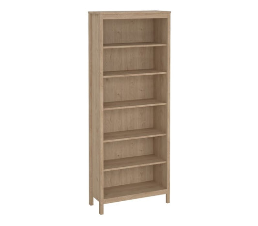 Barcelona Bookcase in Jackson Hickory Oak