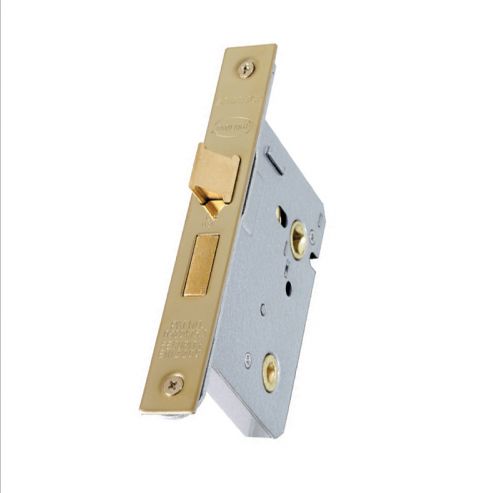 75mm Mortice Bathroom Lock Evershine Brass