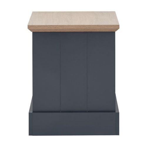 Kendal Lamp Table In Slate Blue