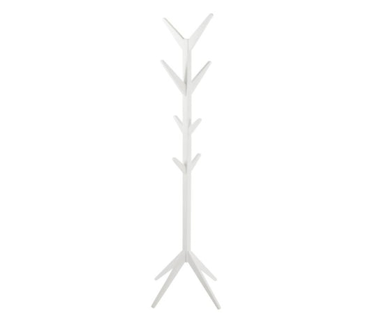 Ascot Coat Hanger in White