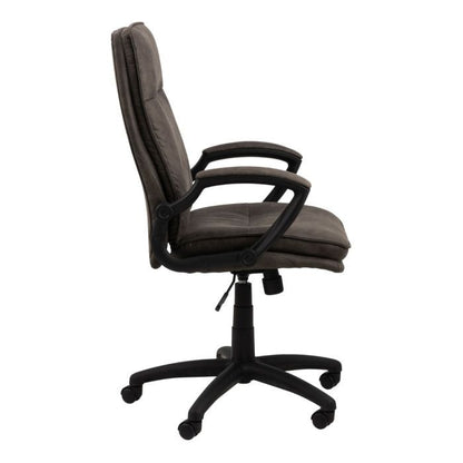 Brad Swiverl Desk chair with Armrest in Black