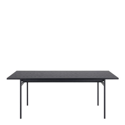 Angus 200cm Dining Table in Black