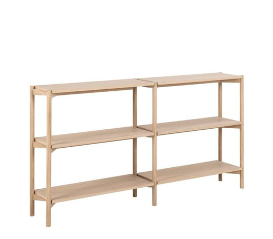 Braidwood bookcase with 4 shelves in White