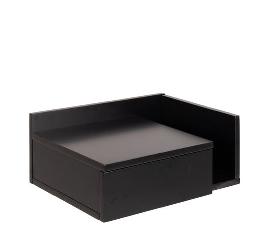 Ashlan Bedside Table in Black