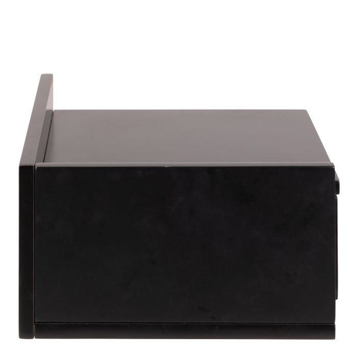 Ashlan Bedside Table in Black