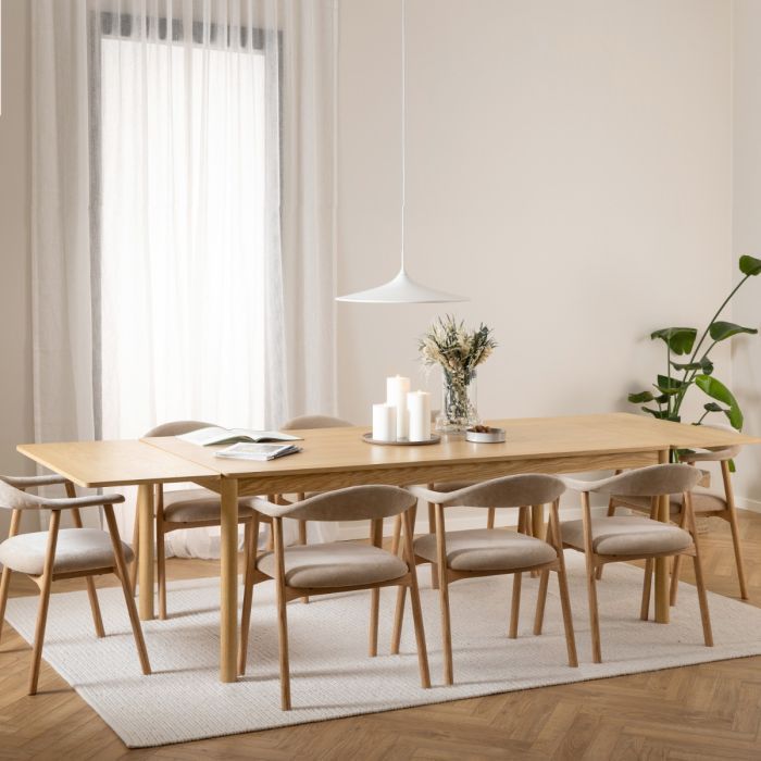 Atlantic Dining Table in Oak 200cm