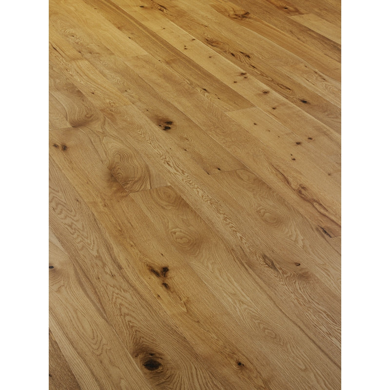 Engineered Oak Alpine Upland Oak Rustic Flooring 14x150mm Brushed & Oiled