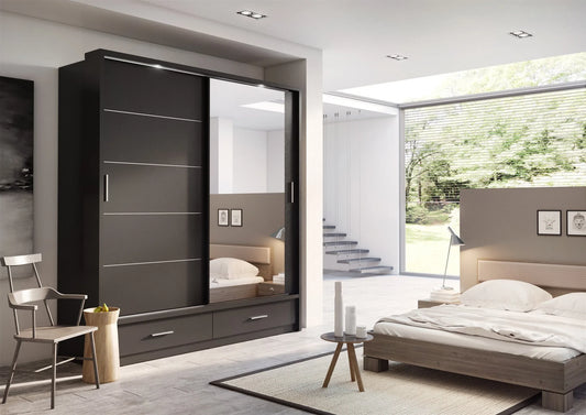 Arti Style 5 200cm 2 Sliding Door Wardrobe