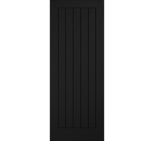 Internal Black Mexicano Pre-Finished Door