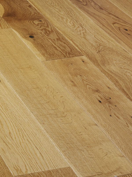 Engineered 18x125mm Alpine Glade Oak Real Wood Flooring Satin Lacquered