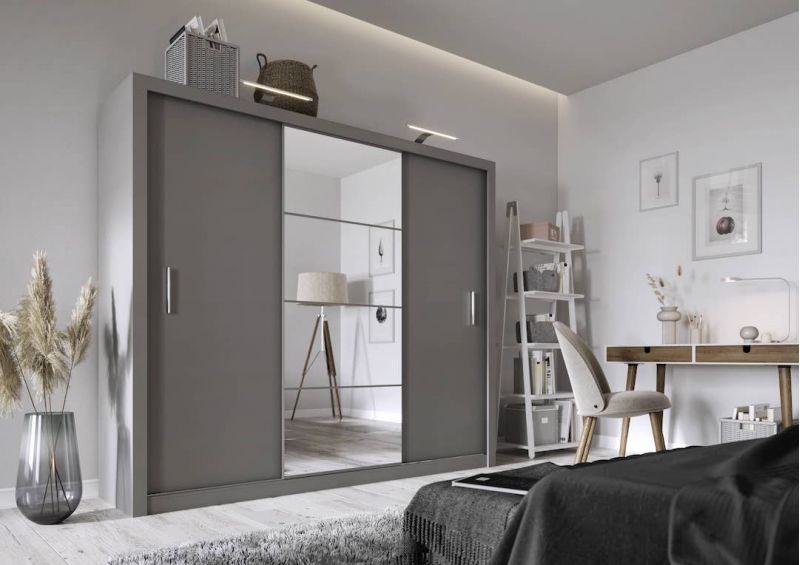 Idea ID-01 250cm 3 Sliding Door Wardrobe