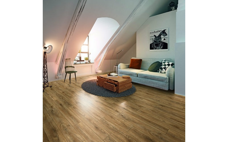 Krono Original Atlantic 8mm Antique Cashmere Oak Water-Resistant Laminate Flooring