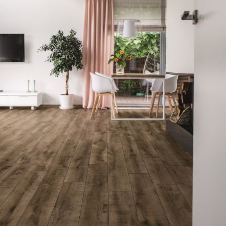 Krono Original Atlantic 8mm Antique Volcano Oak Water Resistant Laminate Flooring