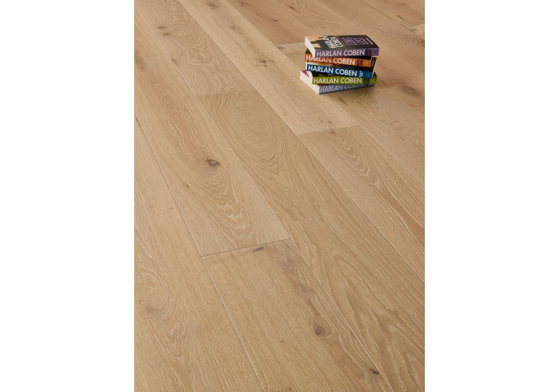 Brooks Floor Balmoral Colours Ice Engineered Oak Wood Flooring 14x190mm