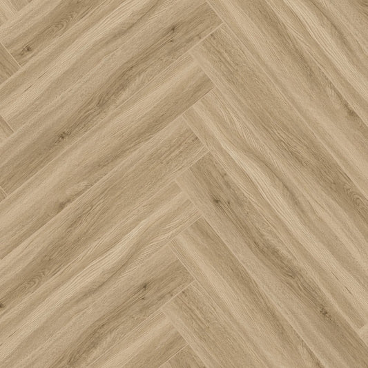 Aquacore Proflex Vinyl Herringbone English Oak Flooring AQV-PFH-2709