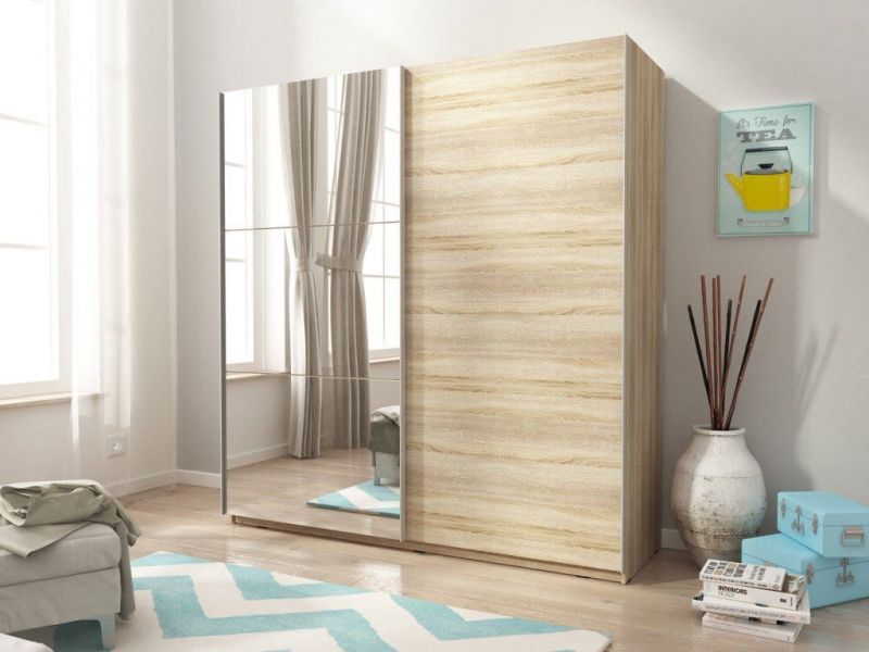 Mika 02 150cm 2 Sliding Door Wardrobe