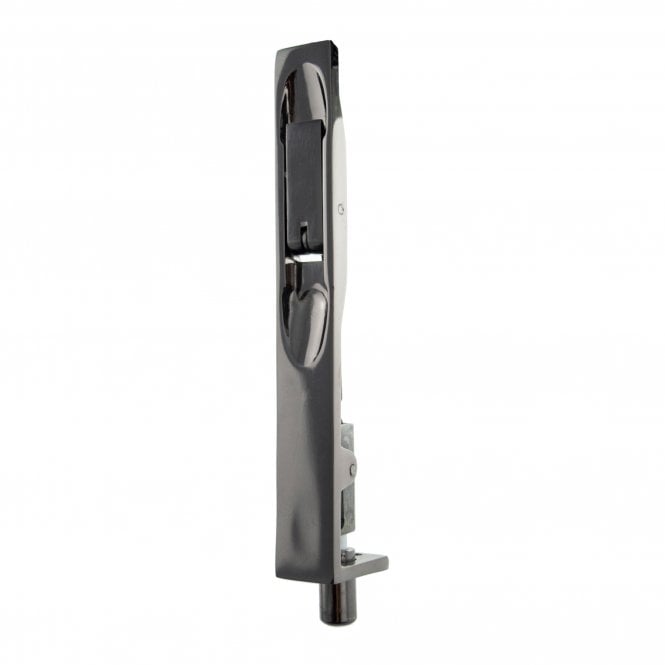 Atlantic Lever Action Flush Bolt 150mm In Black Nickel