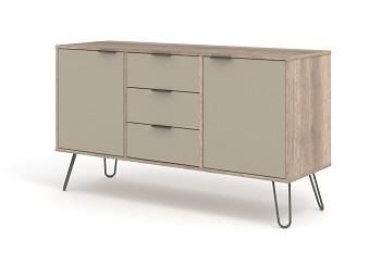 Core Augusta Driftwood 2 Door 3 Drawer Medium Sideboard