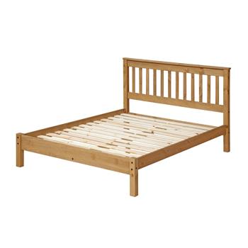 Core Augusta Slatted Lowend Bedstead 4'6"