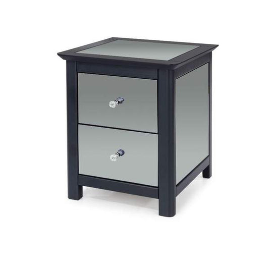 Ayr 2 Drawer Bedside Cabinet