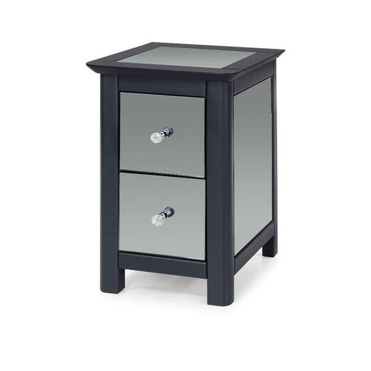 Ayr 2 Drawer Petite Bedside Cabinet