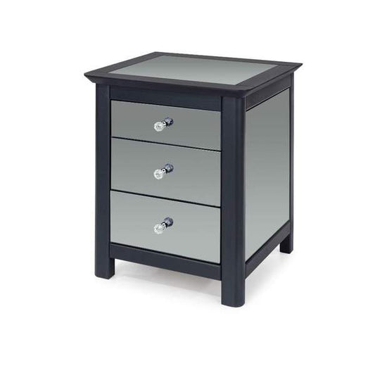 Ayr 3 Drawer Bedside Cabinet