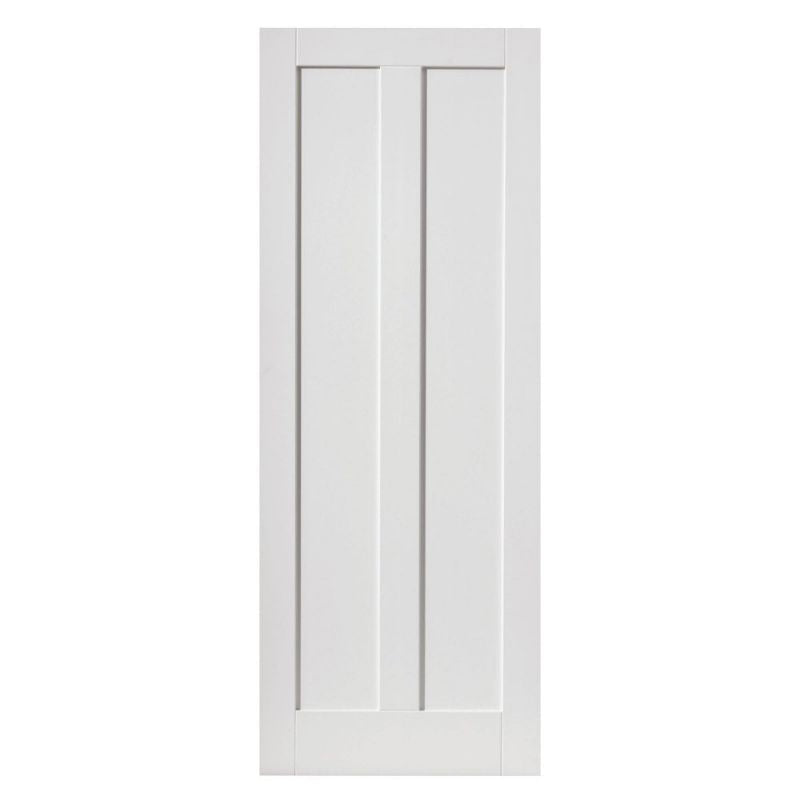 Internal White Primed Barbados 2 Panel Door