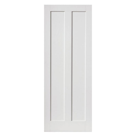 Internal White Primed Barbados 2 Panel Door