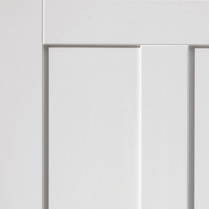 Internal White Primed Barbados 2 Panel Door