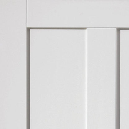 Internal White Primed Barbados 2 Panel Door