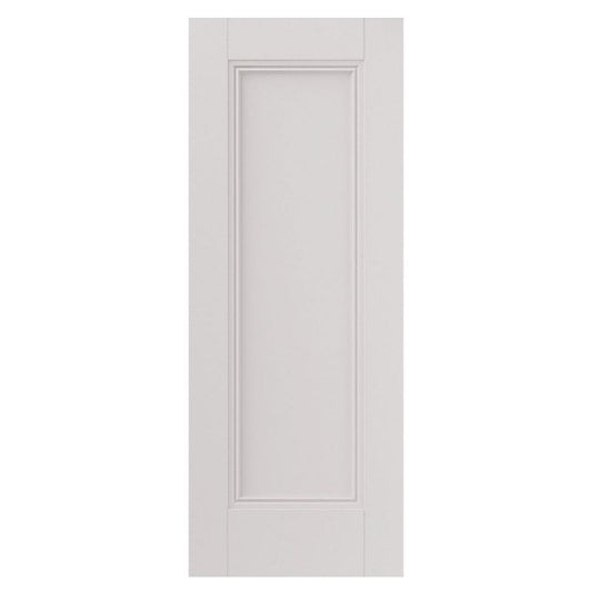 Internal White Primed Belton 1Panel Door Recessed Panels