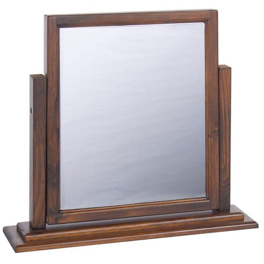 Core Boston Dark Wood Single Mirror