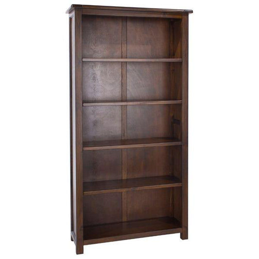 Core Boston Dark Wood Tall Bookcase