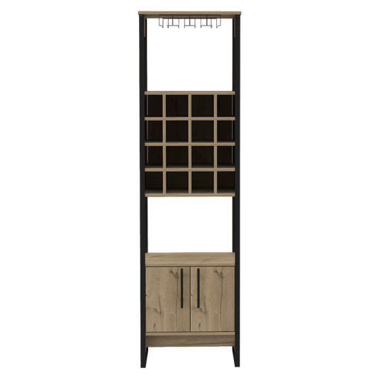 Brooklyn 2 Door Tall Wine Rack