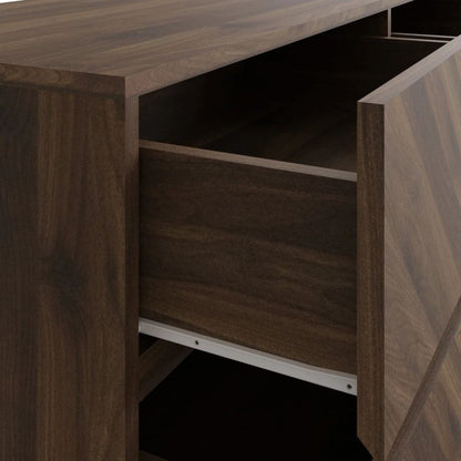 Catania 4 Drawer Chest Of Drawers Royal Walnut