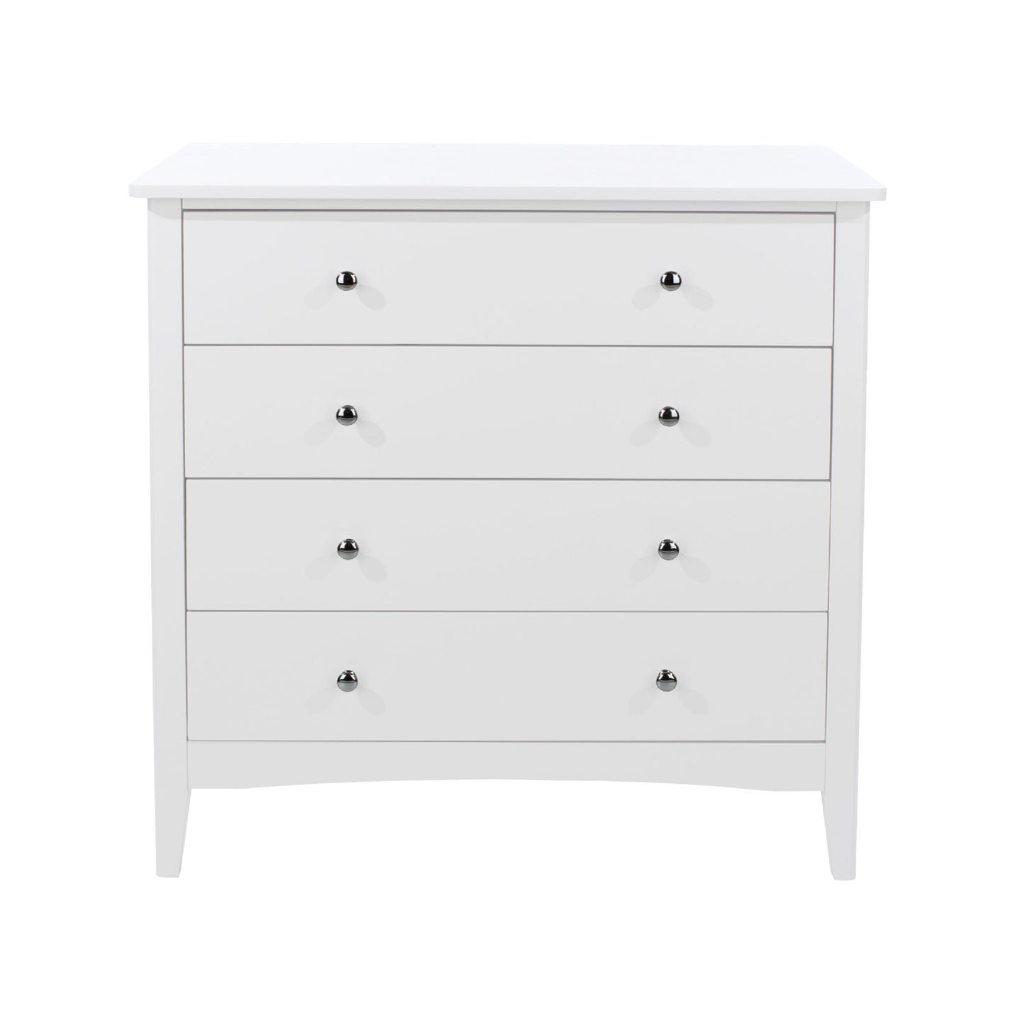 Core Como White Painted 4 Drawer Chest Of Drawers