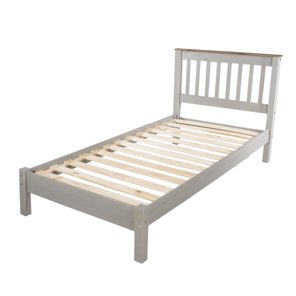 Corona 3'0" Lowend Bedstead Grey