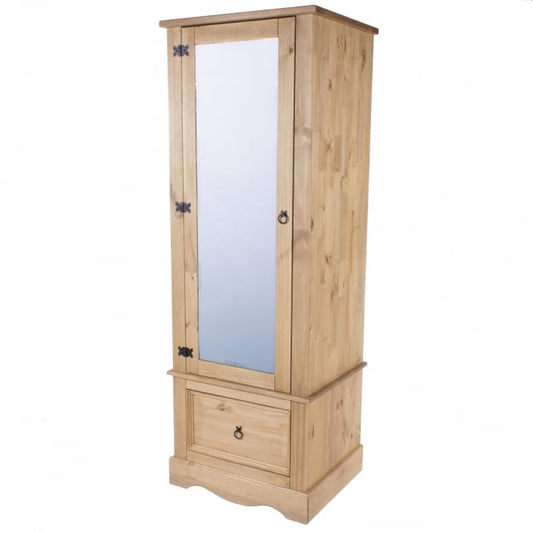 Corona Armoire With Mirrored Door CR525