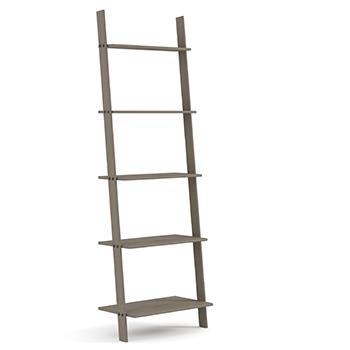 Corona Pine Grey Ladder Shelf Unit