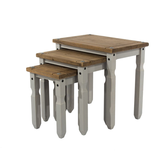 Corona Grey Nest Of Tables CRG907