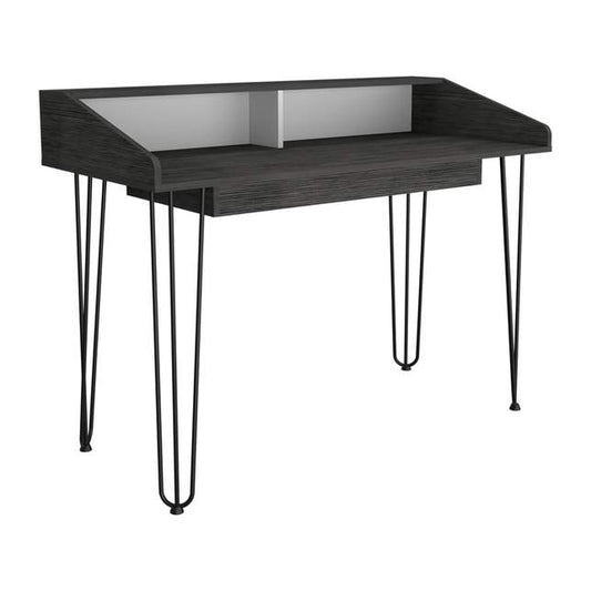 Core Dallas Carbon Grey Oak Home Office Desk